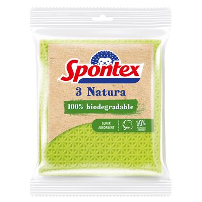 Spontex Natura Utěrka houbová 1 ks