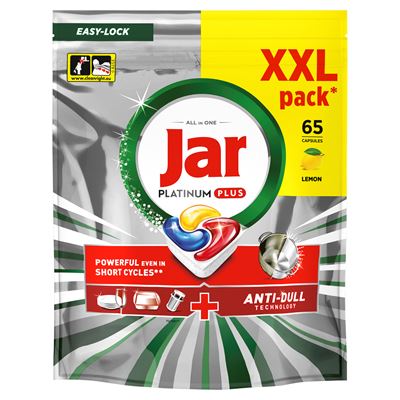 Jar Platinum+ kapsle do myčky 65 ks