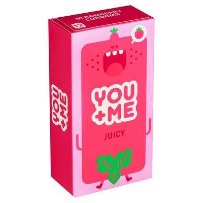 YOU+ME Kondomy Juicy 12 ks