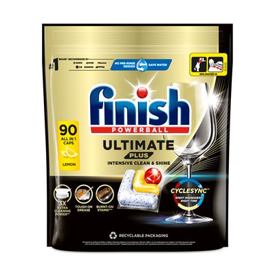finish Ultimate Plus Lemon tablety do myčky 90 ks
