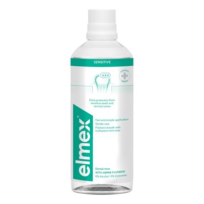 elmex Sensitive ústní voda 400 ml