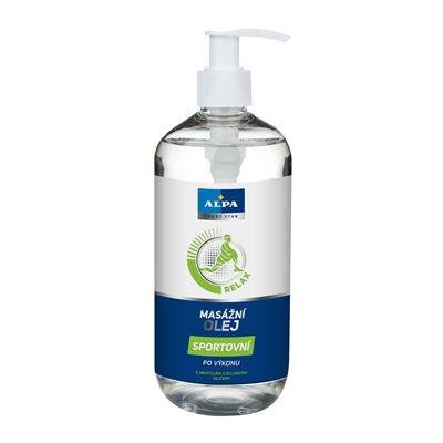 ALPA Masážní olej sportovní 500 ml