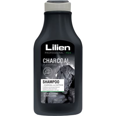 Lilien Charcoal For Men šampon 350 ml
