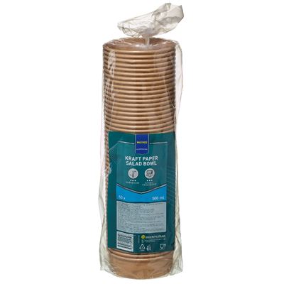 METRO PROFESSIONAL Kraft Miska salátová 500 ml 50 ks