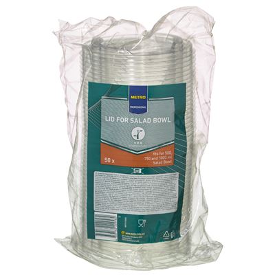 METRO PROFESSIONAL Víčko na salátovou misku 500/700/1000 ml 50 ks