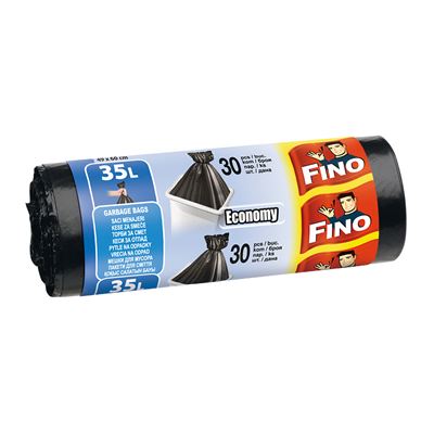 FINO Pytle na odpad Economy HDPE 35 l 30 ks