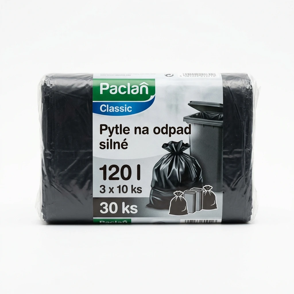 Paclan Classic Pytle na odpad silné 120 l 3 x 10 ks