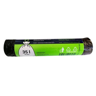 PrimeSource Pytel zatahovací pevný 35 l 15 ks