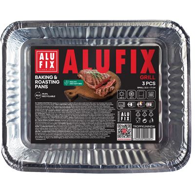Miska malá hliník 3 ks
