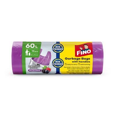 FINE Pytle na odpad Premium 60 l 15 ks