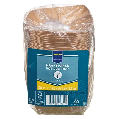 METRO PROFESSIONAL Kraft Hotdog tácek 50 ks
