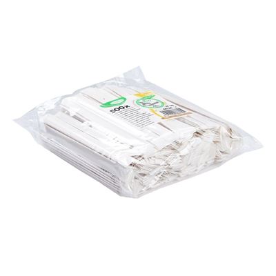 Míchadlo dřevěné v hygienickém obalu 14 cm 500 ks