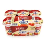 MLÉKÁRNA VALAŠSKÉ MEZIŘÍČÍ Jogurt smetanový jahoda s vanilkou chlaz. 10 x 150 g