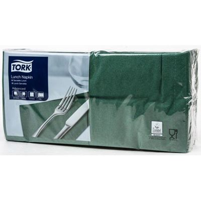 TORK Ubrousky 33 x 33 cm 2vrstvé zelené 200 ks