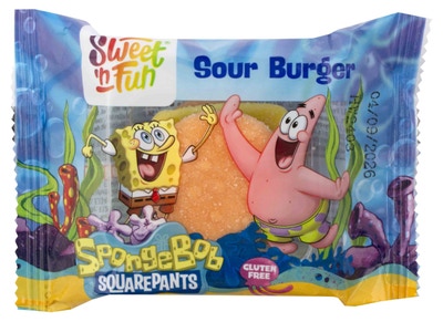 Sweet&Fun Sponge Bob - kyselý želé burger