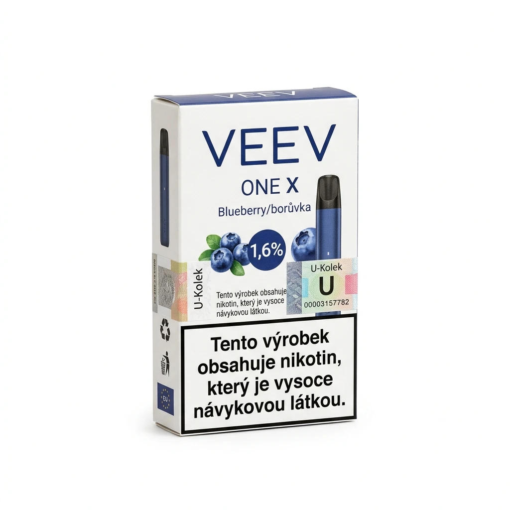 VEEV ONE X Blueberry/borůvka 1,6 % kolek U 1 ks