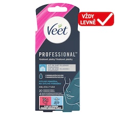 Veet Professional Voskové pásky obličej 20 ks