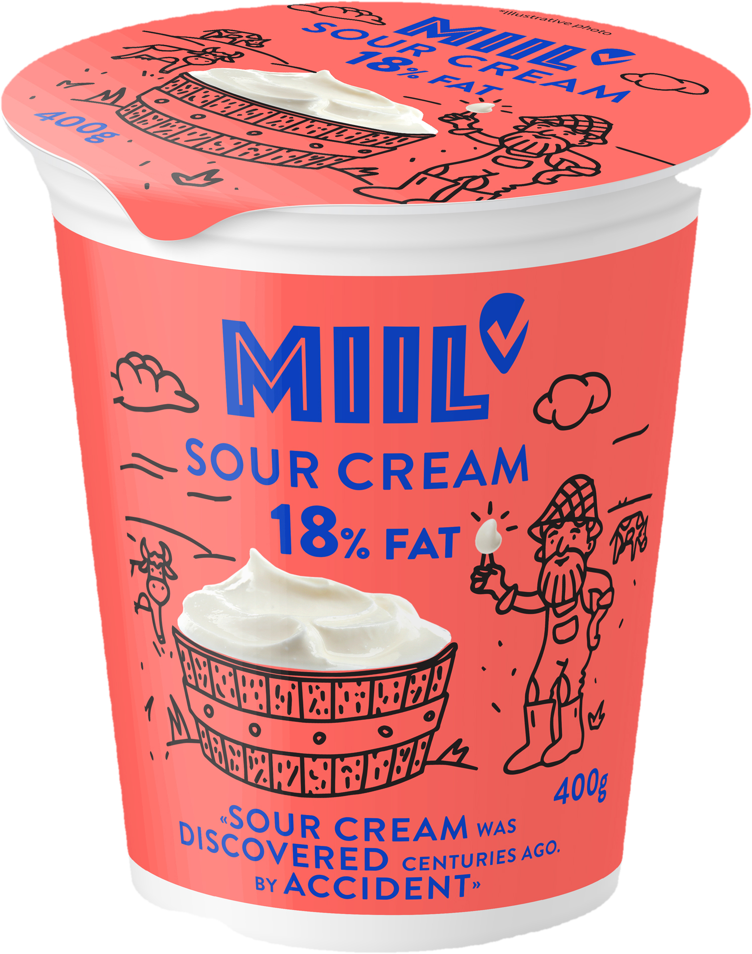 Miil Zakysaná smetana 18%
