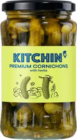 Kitchin Premium Cornichons okurky s bylinkami