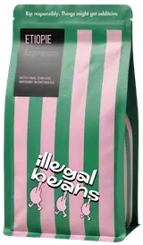 illegal beans Etiopie Bekele Yutute espresso zrnková káva