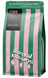 illegal beans Etiopie Bekele Yutute filtr zrnková káva