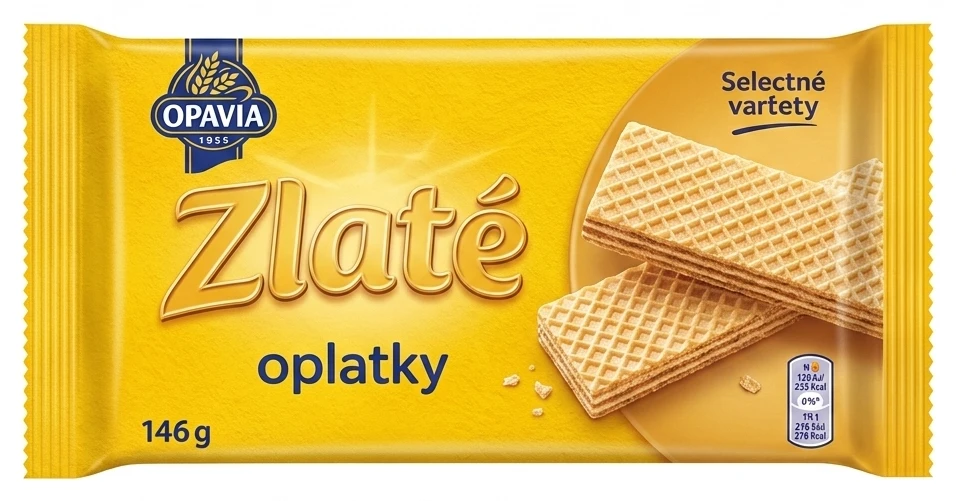 Opavia Zlaté oplatky vybrané druhy
