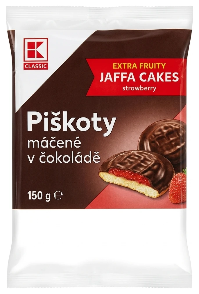 Piškoty máčené v čokoládě