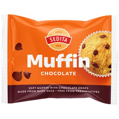 SEDITA Muffin Chocolate 18 x 40 g
