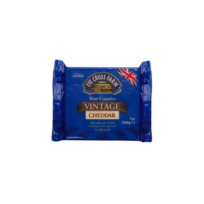 LYE CROSS FARM Vintage Cheddar White chlaz. 200 g