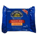 LYE CROSS FARM Mature Cheddar Coloured chlaz. 200 g