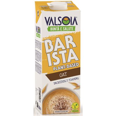 VALSOIA Nápoj barista ovesný 10 x 1 l