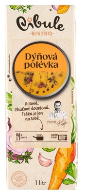 Cibule Bistro Dýňová polévka