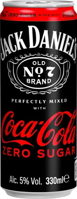 Coca-Cola Zero & Jack Daniel's Tennessee Whiskey