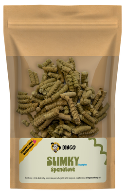 Dingo Slimky se špenátem bezlepkové