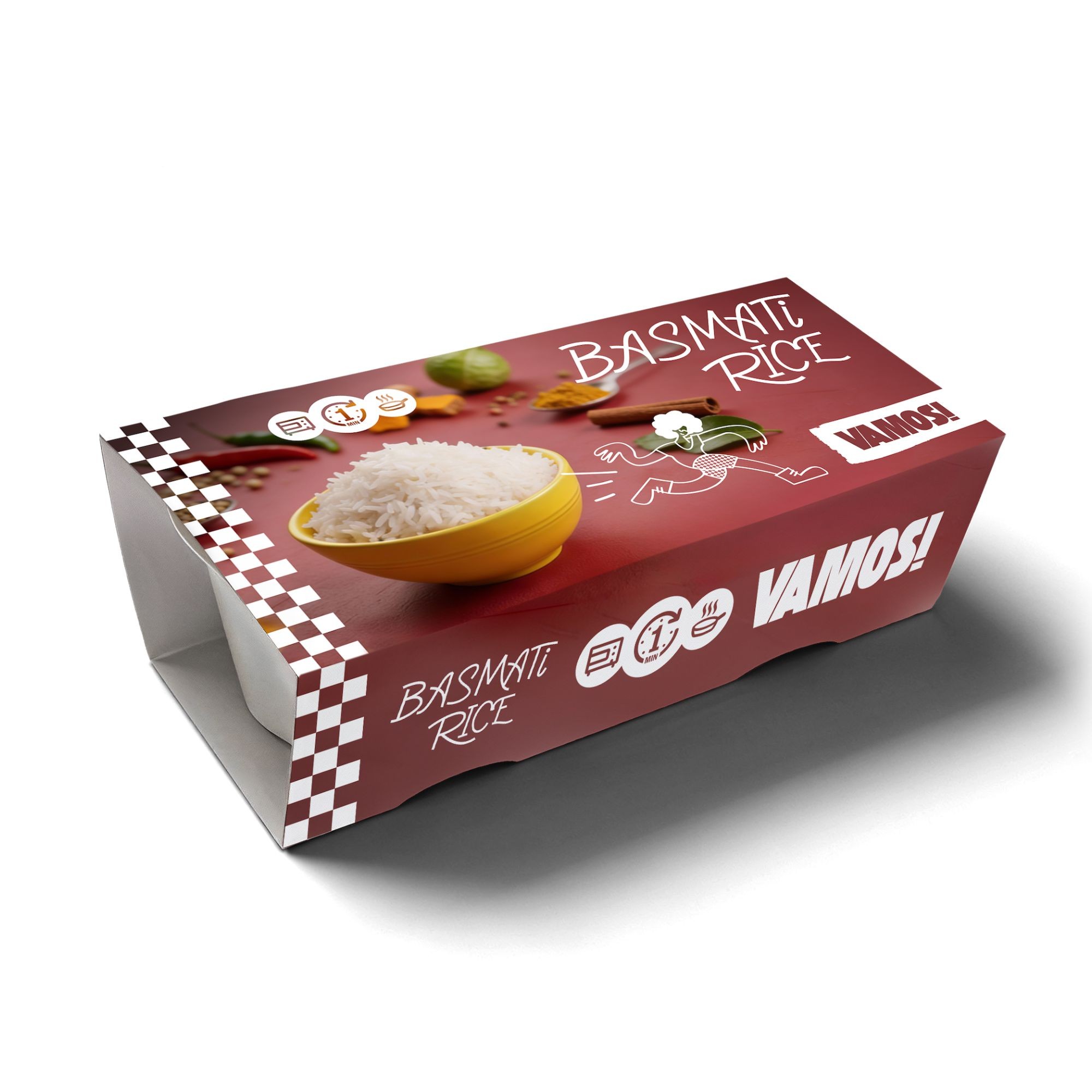 VAMOS! Basmati rýže 2x125g