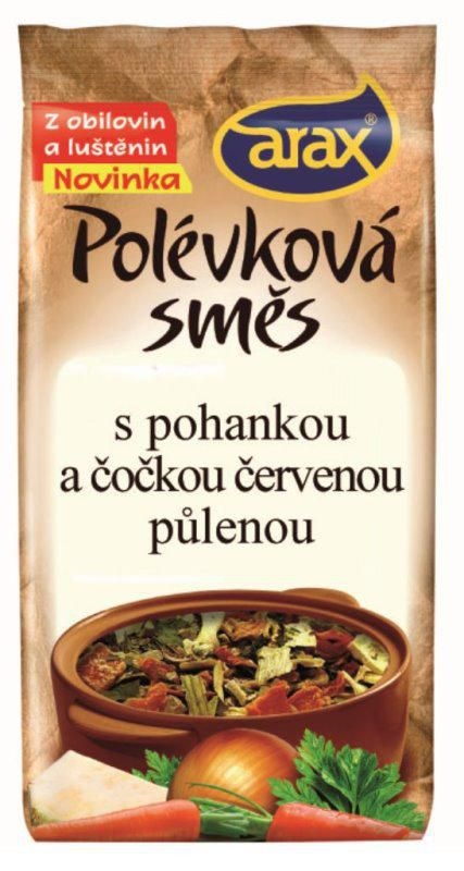 Arax Polévková směs čočka červená loupaná a pohanka 160 g