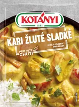 Kotányi Kari žluté sladké 20g