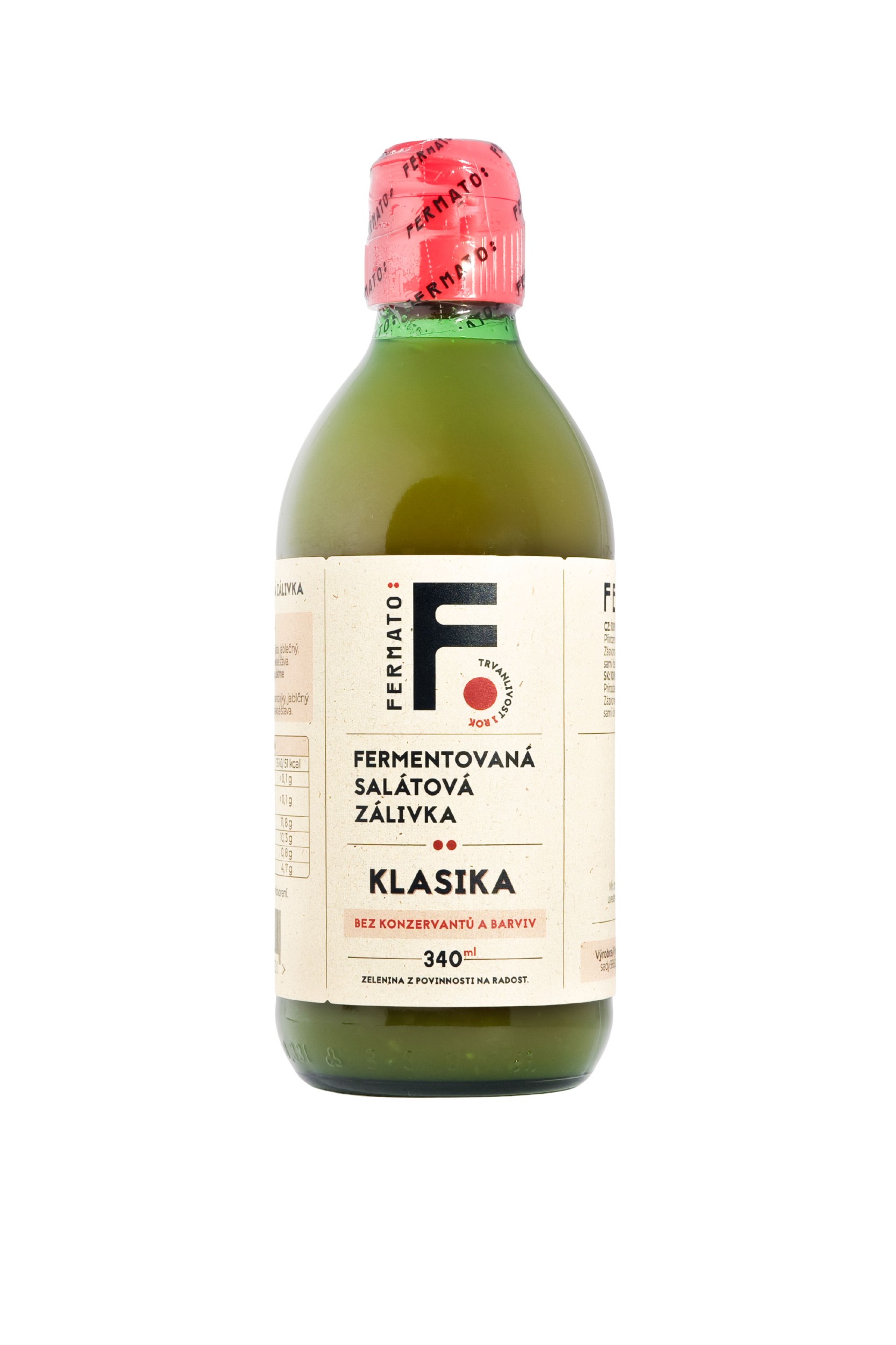 Fermato Fermentovaná salátová zálivka klasika 340 ml