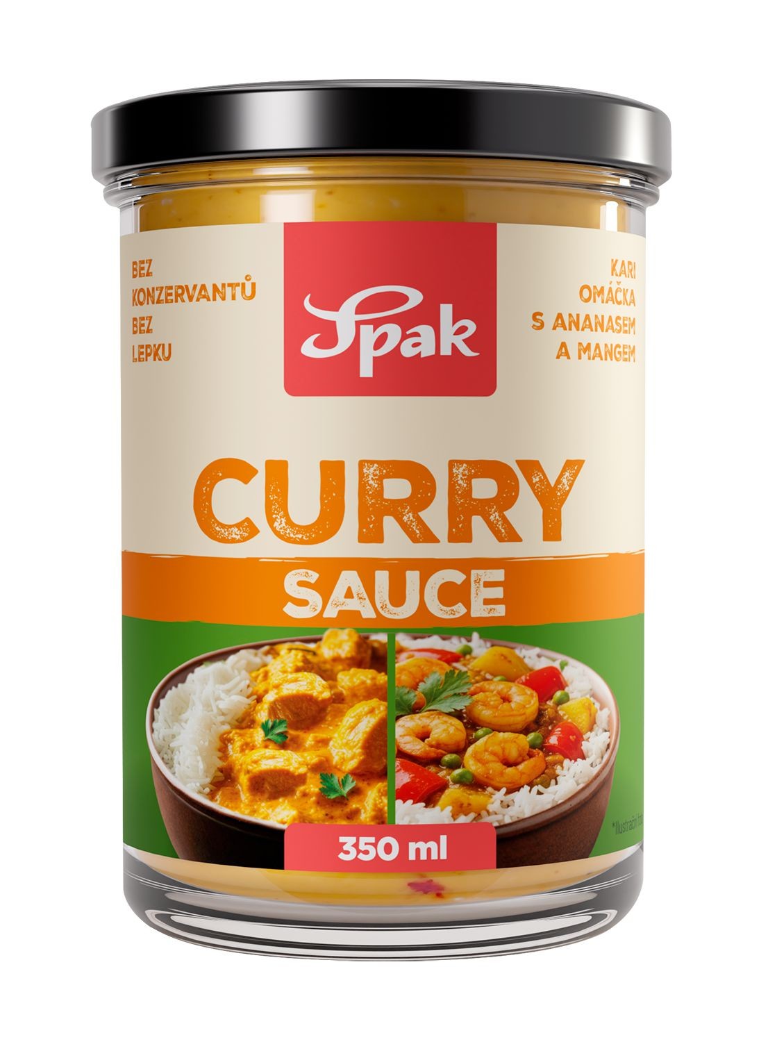 Spak omáčka Curry 350ml