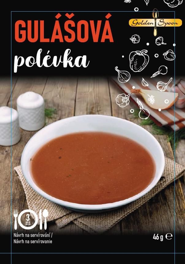 Golden Spoon Gulášová polévka 46g
