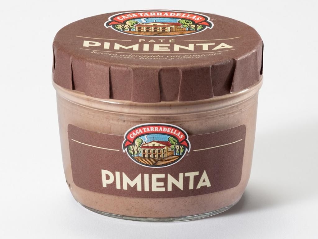 Casa Tarradellas Pimienta játrová paštika s pepřem 125g