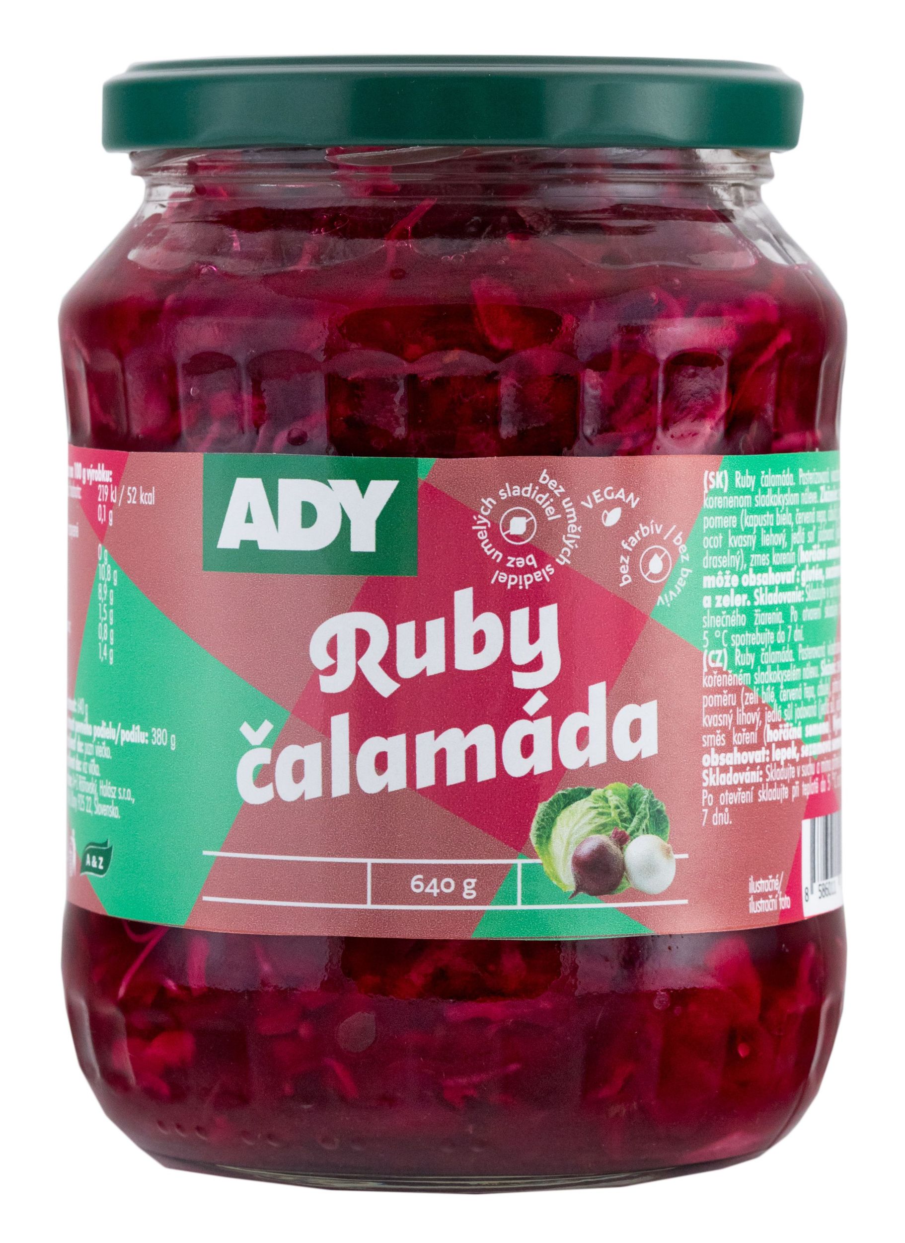 ADY Ruby čalamáda 640g