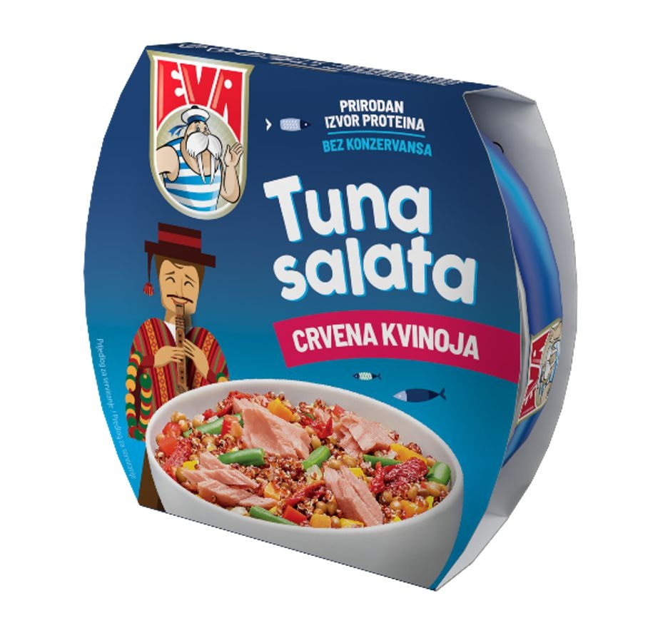 EVA Tuňákový salát s červenou quinoou 160g