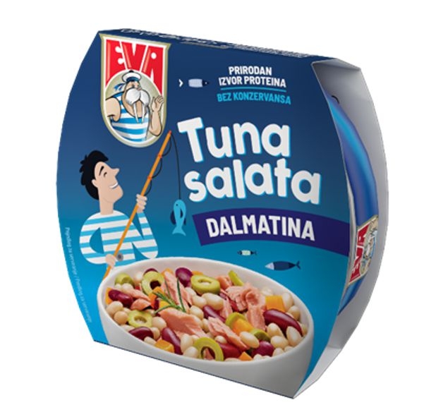 EVA Tuňákový salát dalmatina 160g