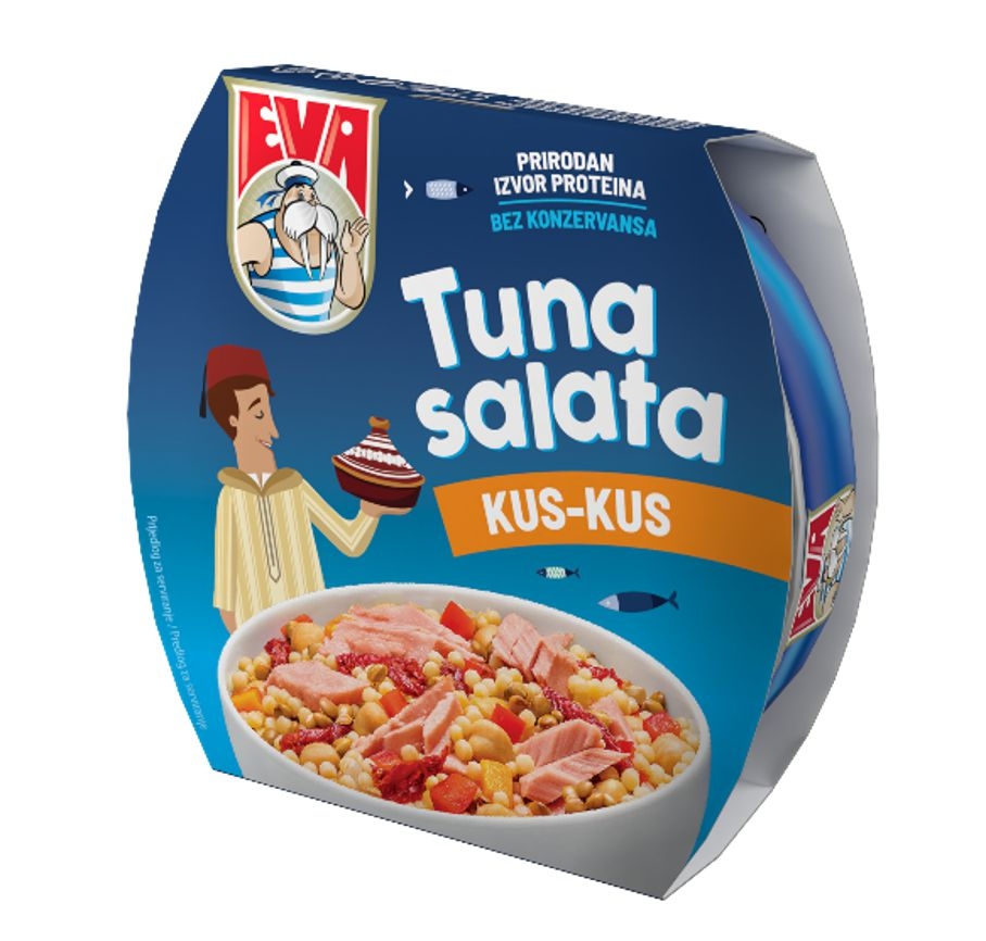 EVA Tuňákový salát s kuskusem 160g