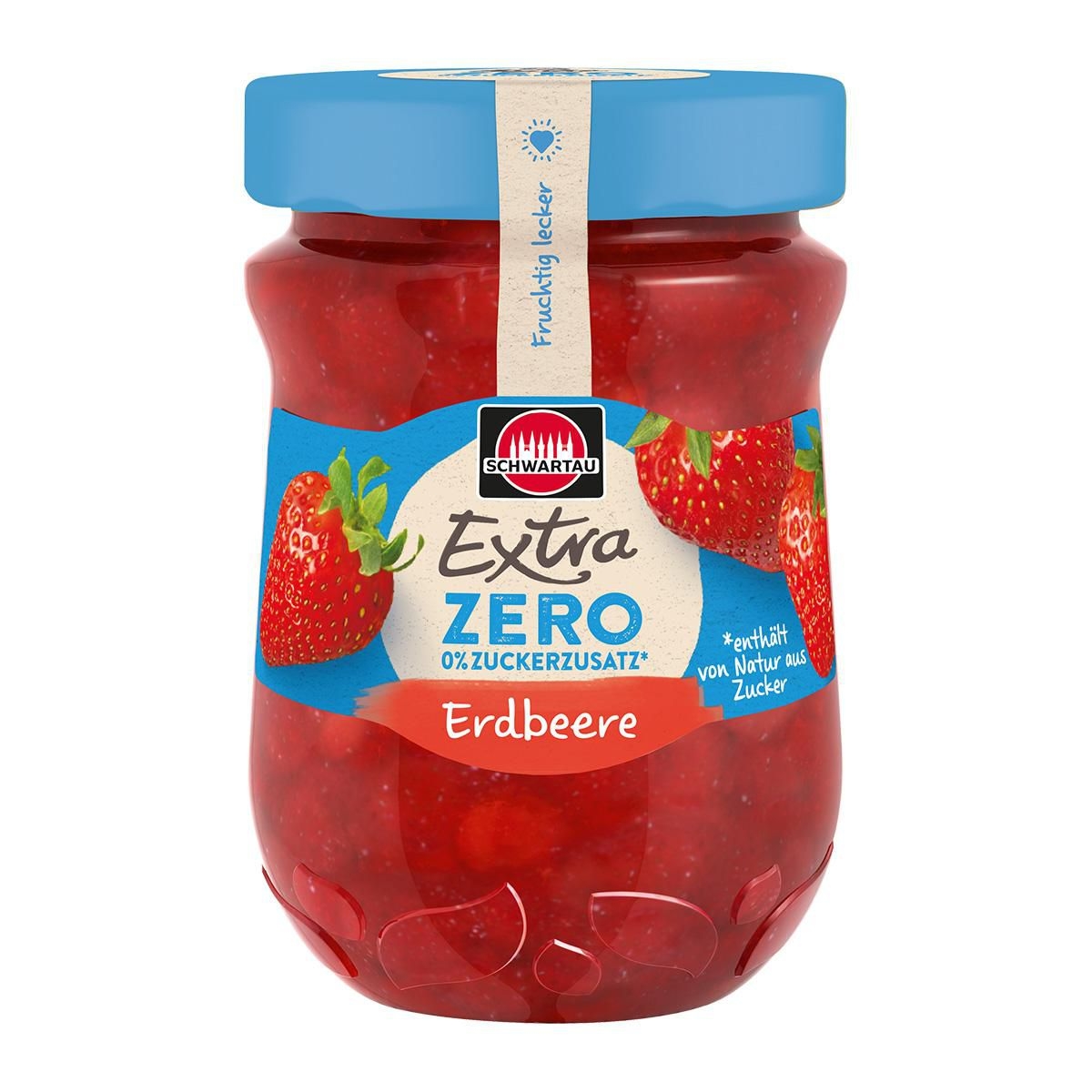 Schwartau Extra zero jahoda 280g