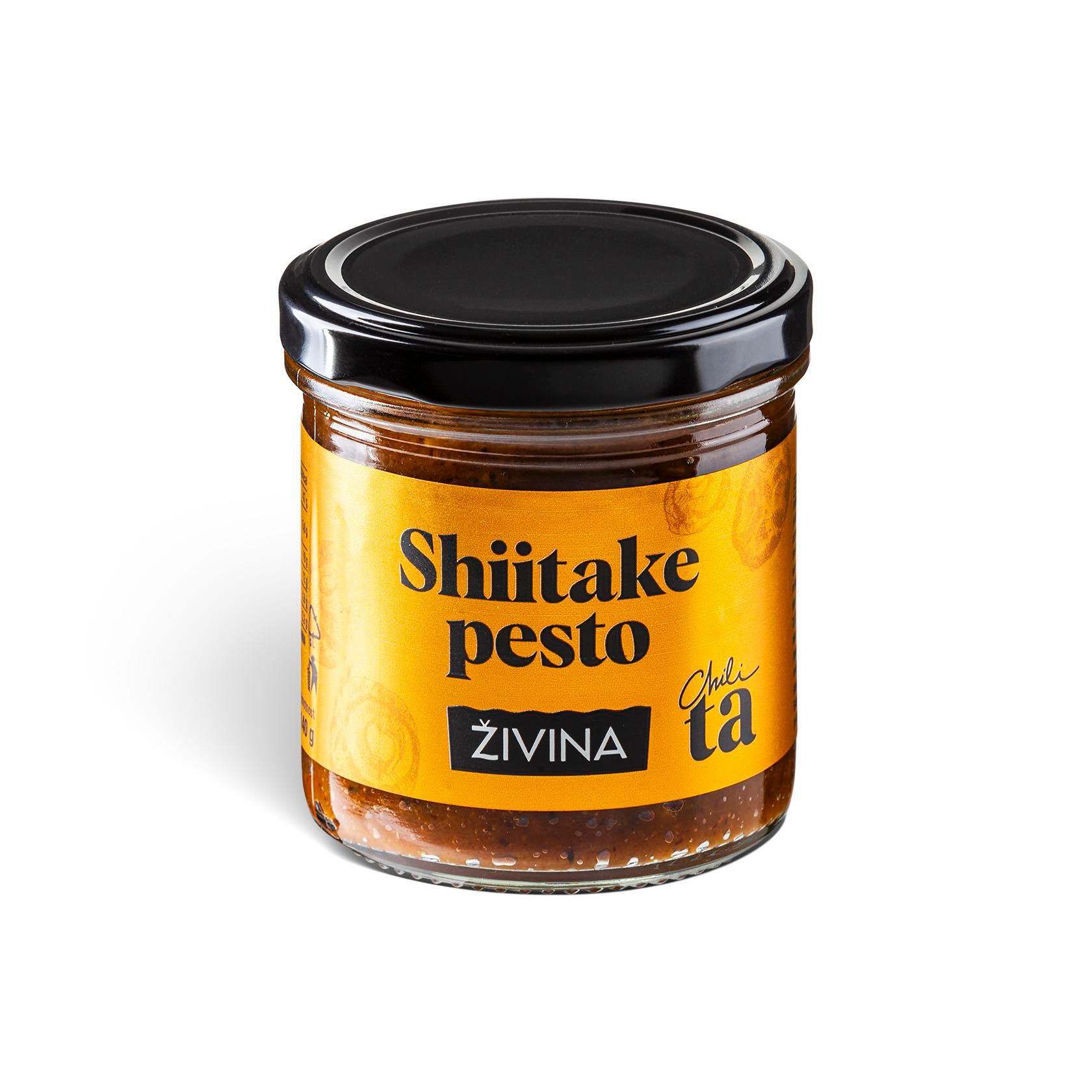 Živina Pesto Shiitake s intenzivní umami chutí 140g