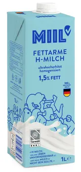 Miil UHT německé trvanlivé mléko polotučné 1,5%