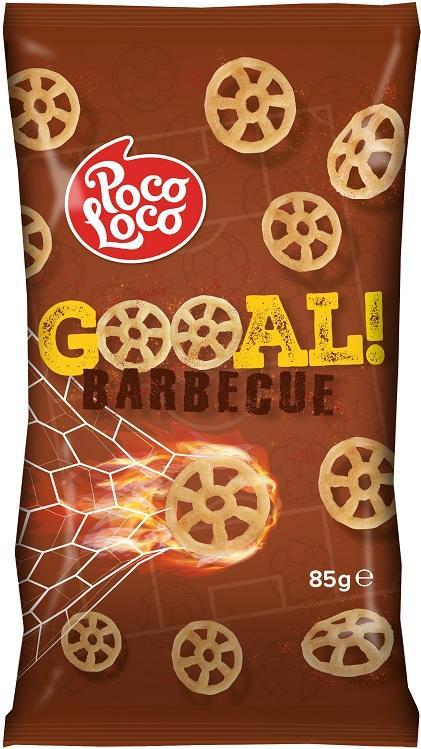 Poco Loco Goal chips barbecue