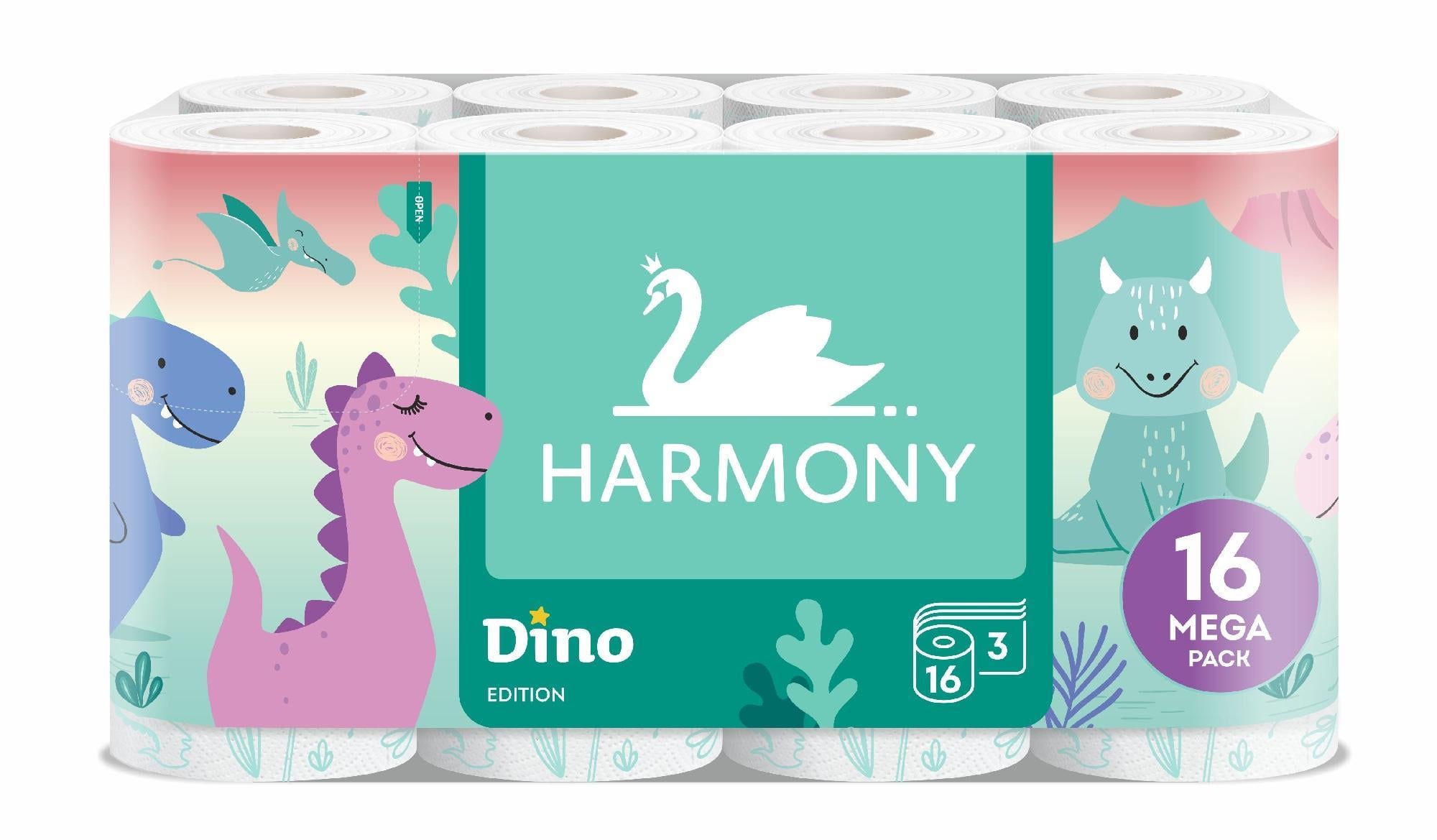 Harmony Dino toaletní papír 3vrstvý